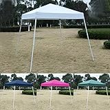 Tangkula 8’X8’ EZ POP UP Tent Gazebo Wedding Party Canopy Shelter Carry Bag