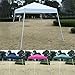 Tangkula 8’X8’ EZ POP UP Tent Gazebo Wedding Party Canopy Shelter Carry Bag