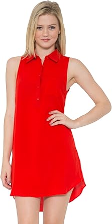 collared shirt dress