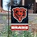 WinCraft Chicago Bears Bear Head Logo Double Sided Garden Flag