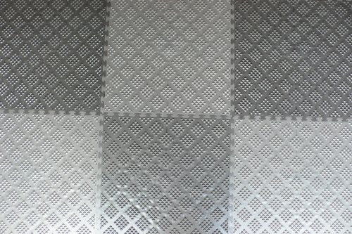 Norsk-Stor NSMPRD6MG Raised Diamond Multi-Purpose PVC Flooring, Metallic Graphite, 6-Pack - Thumbnail 4