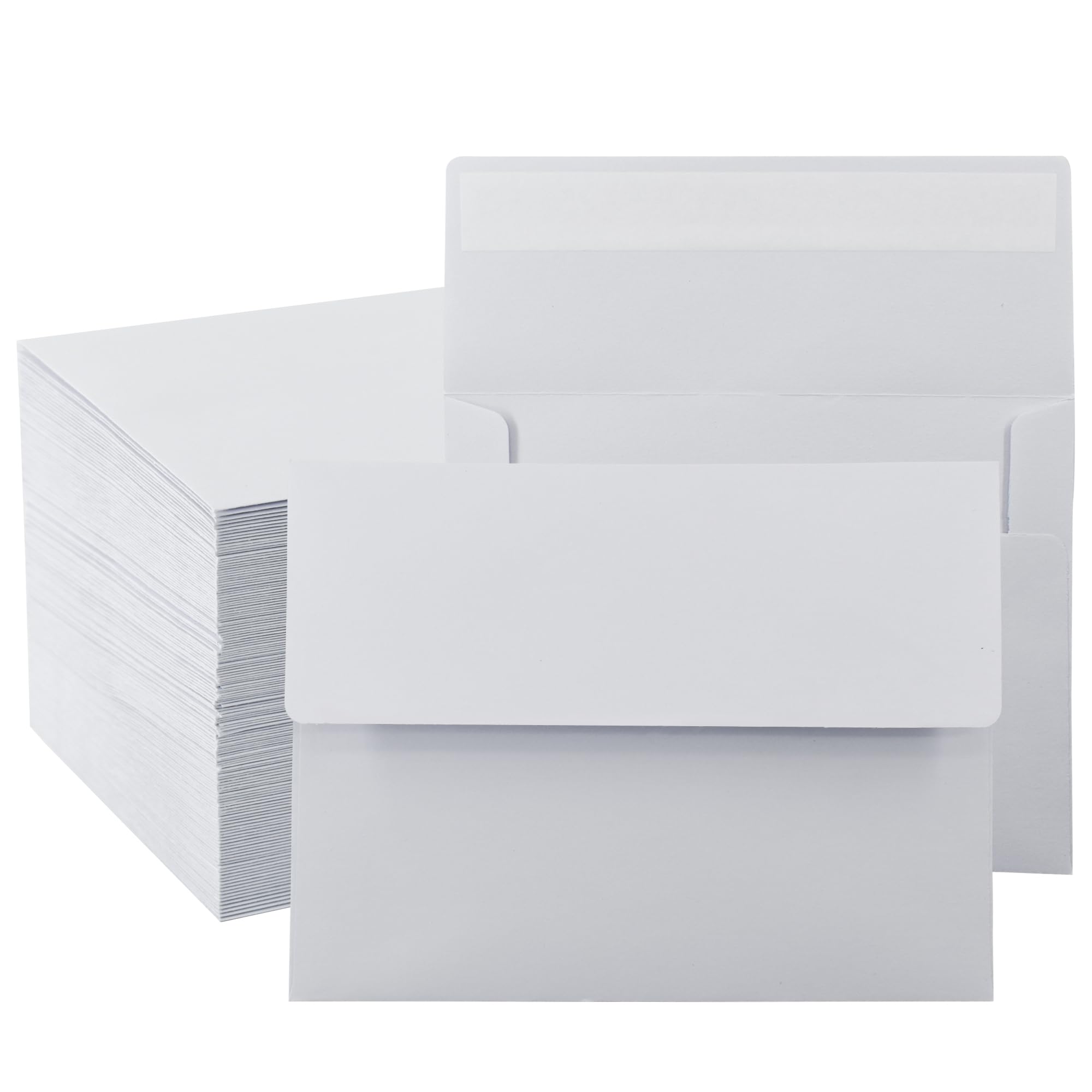 VANRA 150 Pack A2 Invitation Envelopes for 4.25x5.5 Greeting Cards Self Seal A2 White Envelopes Bulk Gummed Flap for Wedding Invitations