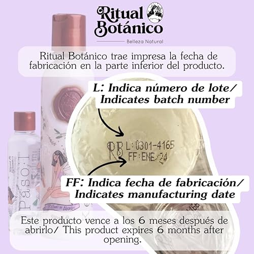 RITUAL BOTANICO Keratina Para Alisar El Pelo Sin Formol L