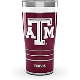 Tervis Traveler Texas A&M Aggies - MVP Triple Insulated Tumbler Travel Cup Keeps Drinks Cold & Hot, 20oz, Stainless Steel