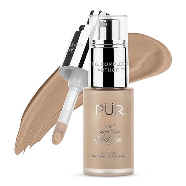 PÜR MINERALS 4-IN-1 LOVE YOUR SELFIE LONGWEAR FOUNDATION...