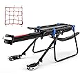 Auwey Bike Rear Rack Bike Cargo Rack with Fender Full Quick Release Bicycle Cargo Rack Bicycle Rear Racks Adjustable Bicycle Carrier Cargo Mountain Road 115 lbs Capacity Universal