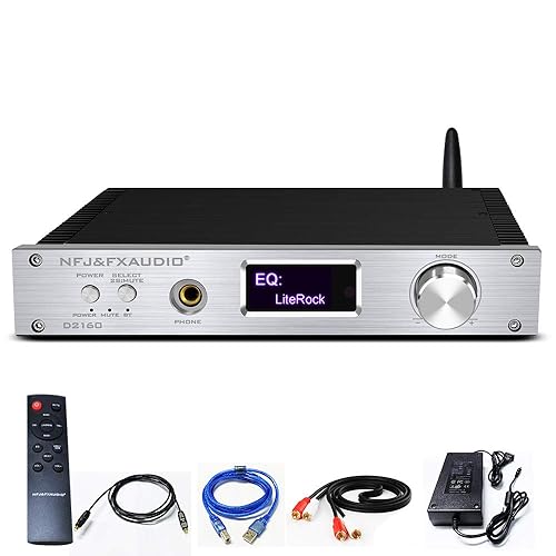 FX AUDIO Bluetooth Stereo Amplifier- x150W DSP CSR8675 APTX