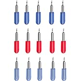 15 pcs Replacement Cutting Blades for Joy/ joy2 and Joy Xtra Machine,Fine Point Blades Include 45&deg; Standard,30&deg;Shallow and 60&deg; Deep Cutting Vinyl Fabric