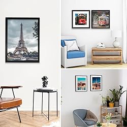 PWTAKO 11x14 Picture Frame Set of 6, Display