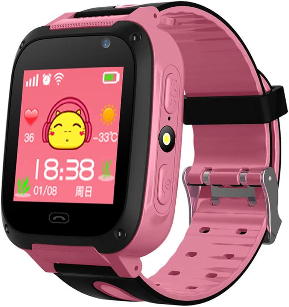 Niños Smartwatch Bluetooth Localizador de posición GPS/LBS Reloj de