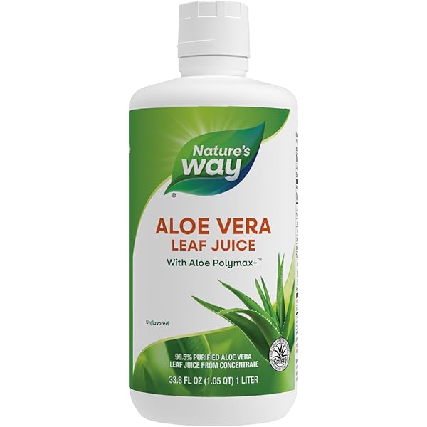 Aloe vera3本セット Amazon.com: Nature's Way Aloe Vera Leaf Juice and Inner Leaf