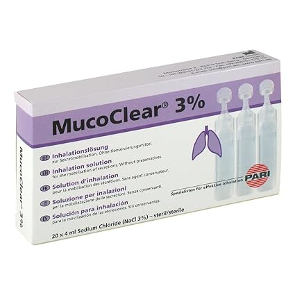 Mucoclear 3% Nacl Inhalationslösung 20X4 ml