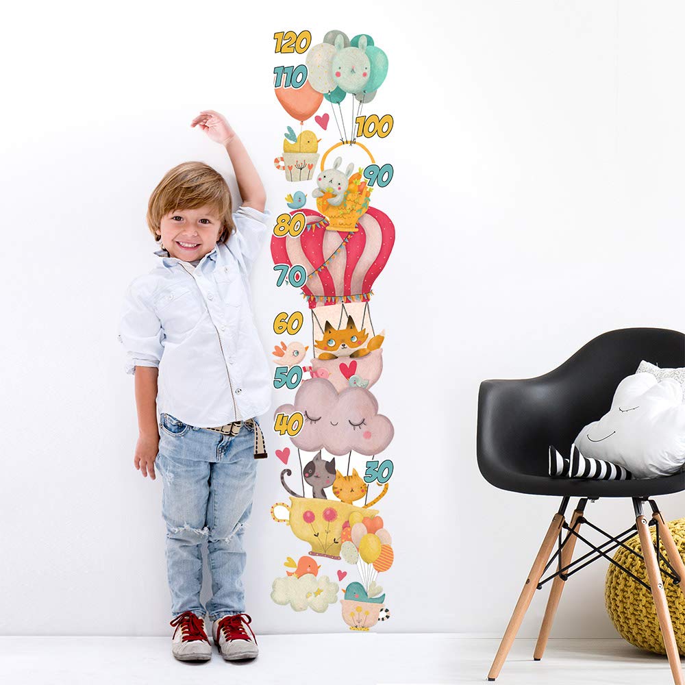 kina - UVB00507 Meters Children Wall Decoration in Transparent PVC Wall Stickers - Size 25x120