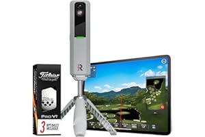 Rapsodo - MLM2PRO Golf Launch Monitor, Simulators for Home & Training, Mobile Launch Monitor for Golf Swing Analysis, Measures Spin Rate & Axis, Tracker & Swing Analyzer, Indoor Outdoor Use