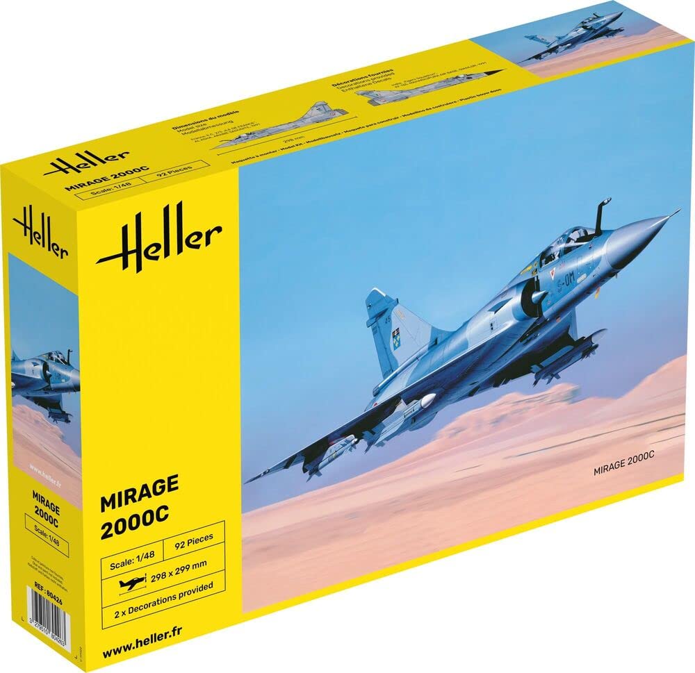 Heller 1: 48 - Mirage 2000 C Various