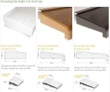 Truly PVC Supplies White Stub Window Cill End Caps for Eurocell uPVC Window view 3