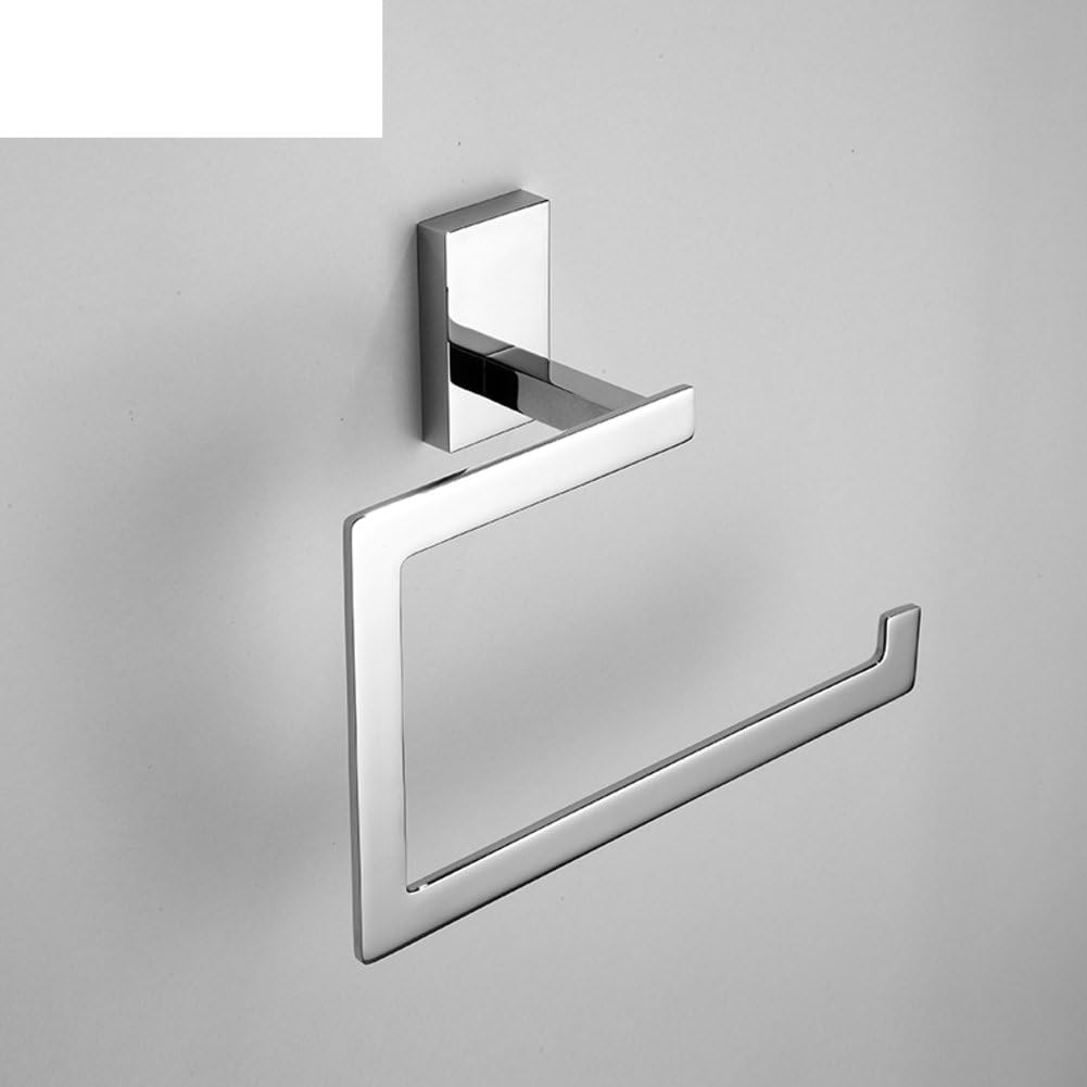 All copper chrome towel ring/Fashion Square towel hanging ring