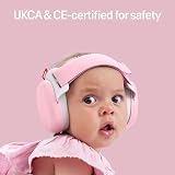 Alpine Muffy Baby Comfort Ear Defenders Pink 24 dB CE UKCA 4 Years view 4