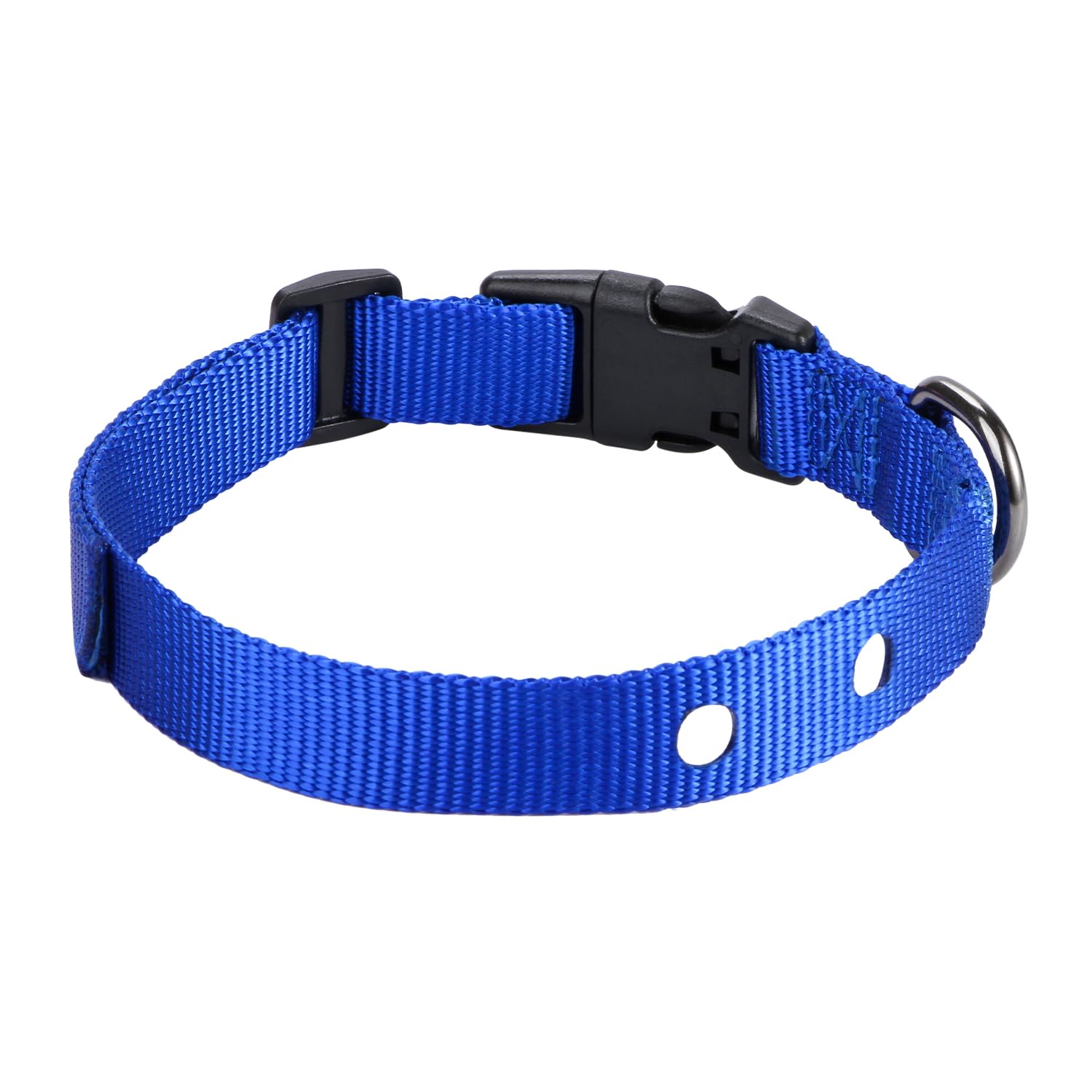 Photo 1 of 1 Inch Dog Shock Collar Replacement Strap with 2 Holes - Compatible with Most Brands of Ecollar Dog Fences and Training Collars, Blue