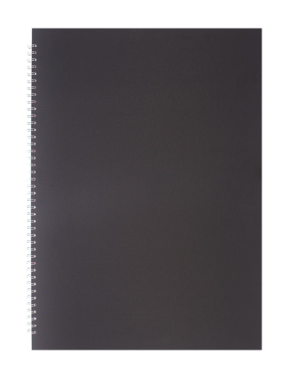 Pink Pig A2 Portrait Sketchbook | White Cartridge, 35 Leaves | Economy Black