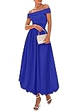 PRETTYGARDEN Womens Summer Off Shoulder Sleeveless