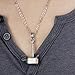 Men's Fashion Gothic Biker Thors Hammer Mechanic Tool Stainless Steel Pendant Necklace Silver -With Chain