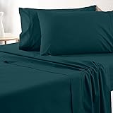 URBANHUT 100% Cotton King Sheets Set (4Pc), 700