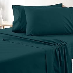 URBANHUT 100% Cotton King Sheets Set (4Pc), 700