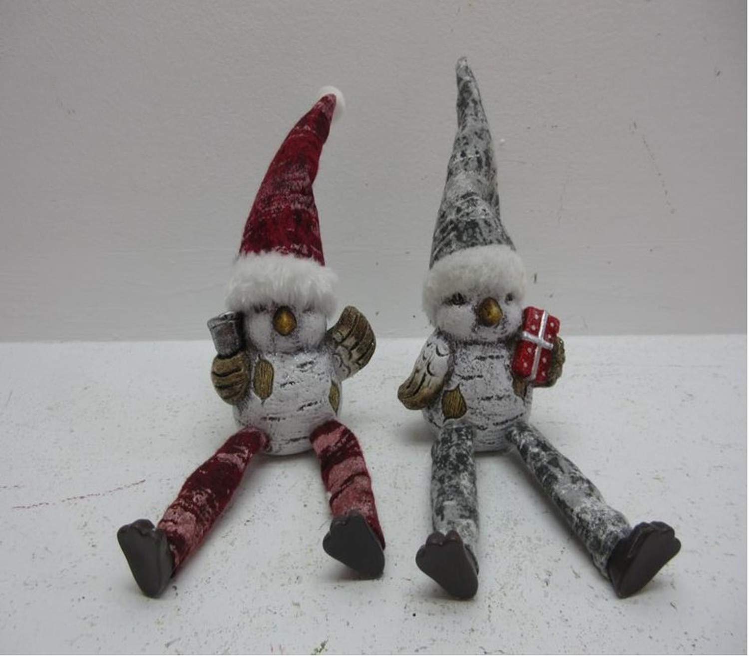 My Flair Christmas Figurine, Silver, See Item Dimensions