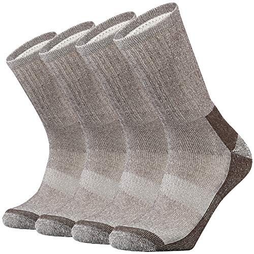 Ortis Merino Wool Moisture Wicking Outdoor Hiking Cushion Crew Socks