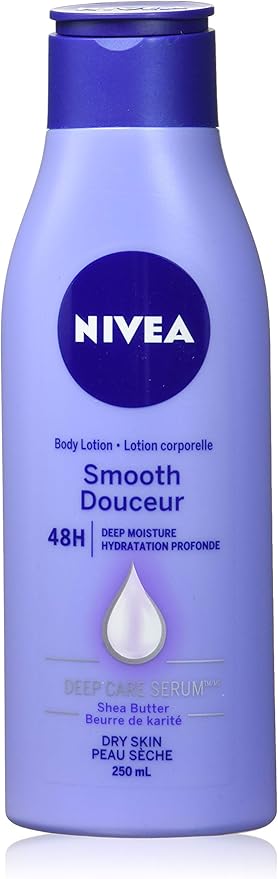 nivea irresistibly smooth body lotion 250ml