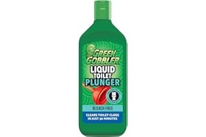 Green Gobbler Liquid Toilet Plunger | Clog Remover | Safe for Toilets and Septic