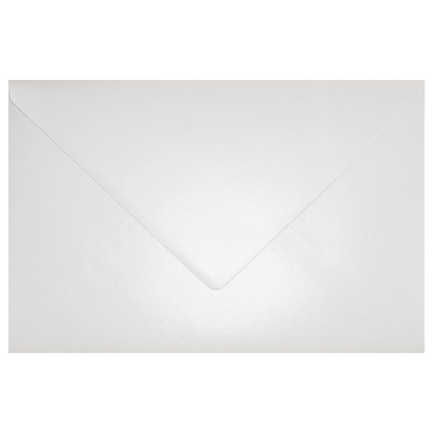 Netuno 25 White Pearl envelopes C5 162 x 229 mm 6.4 x 9 in 120gsm Aster Metallic White Pearlescent Invitation Envelope Large Shimmer envelopes for A5 Letters Wedding Invitations brochures Flyers