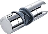 Joyoldelf Chrome Shower Head Holder 16-19 mm Adjustable Bracket