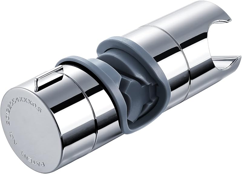 Joyoldelf Chrome Shower Head Holder 16-19 mm Adjustable Bracket