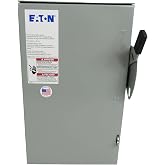 Eaton Cutler-Hammer CHDG222URB C-H DG222URB 60A 240V 3SN NF SW N3, Black