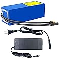 SWQQWEI 36V 10Ah Lithium Battery for Electric Bicycle,36V Ebike Battery with XT60 Connector, 42V2A Charger, PVC Warp for DIY Tools