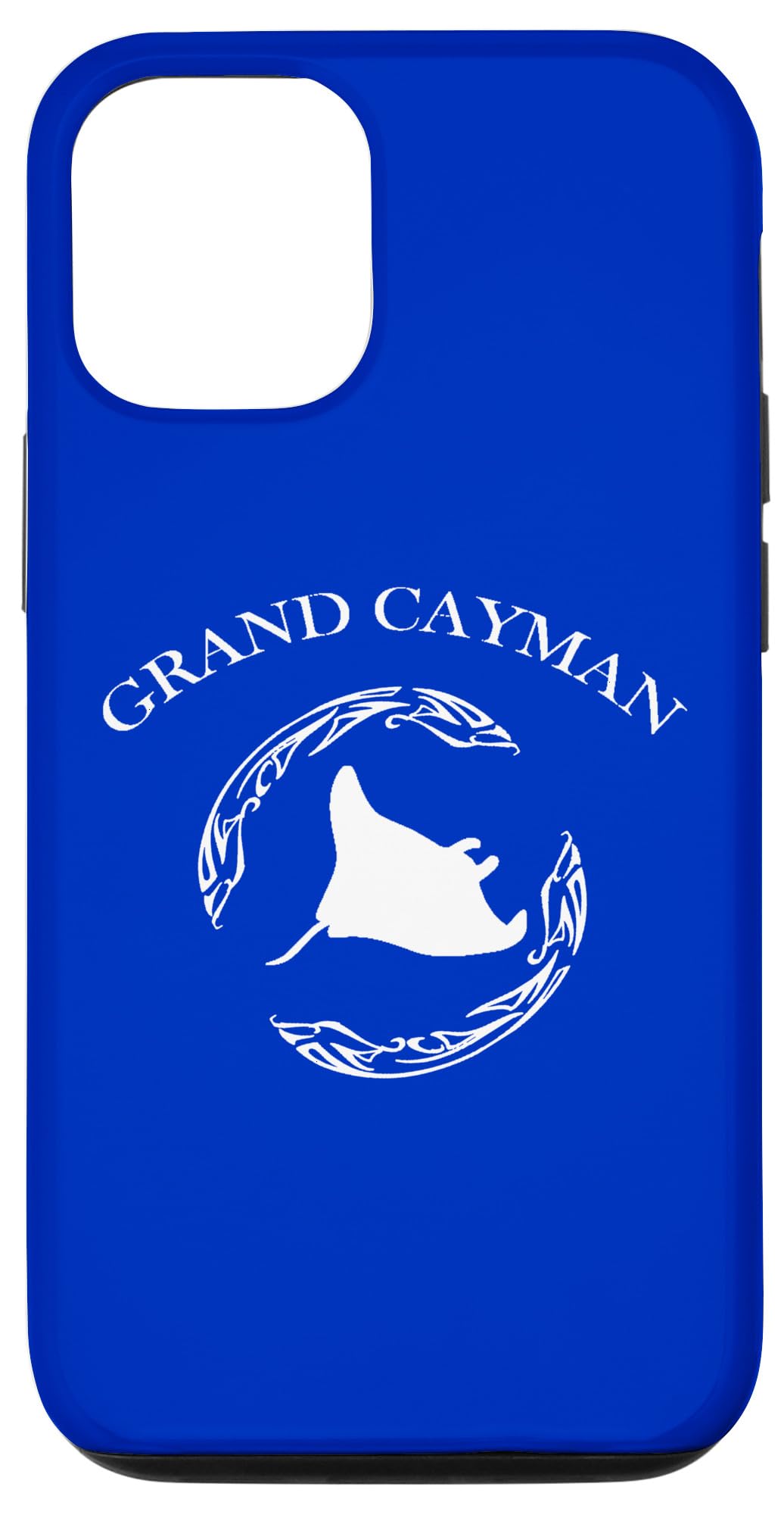 iPhone 15 Pro Grand Cayman Vintage Tribal Stingray Souvenir Case