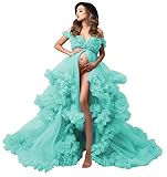 Molisa Women's Maternity Gowns for Photoshoot Long