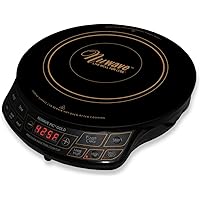 NuWave PIC Gold 1500W Portable Induction Cooktop Countertop Burner, Gold