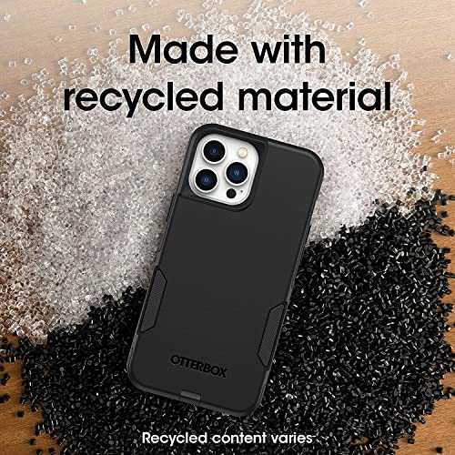 OtterBox iPhone 13 Pro Max & iPhone 12 Pro Max Commuter Series Case - Black, Slim & Tough, Pocket-Friendly, with Port Protection