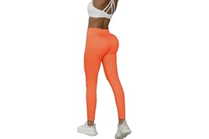 JQ JQAMAZING Seamless Scrunch Workout Leggings for Women Buttery Soft Gym Yoga Pants Opaque Tights