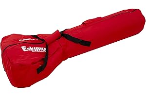 Eskimo 69812 Power Ice Auger Carrying Bag, Fits all Eskimo Augers, red, standard