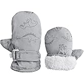 Azarxis Baby Winter Mittens Kid Toddler Warm Gloves Fleece Lined Thermal Windproof for Infant Boys Girls Children Snow Skiing