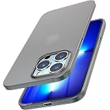 TOZO Ultra Thin Hard Case For IPhone 13 Mini 5.4" - 0.35mm World's Thinnest, Matte Black, Anti-Scratch 1 thumbnail image