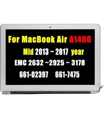 Cavo LVDS Per Display MacBook Air 13 Pollici A1466, Anni 2012-2017, Originale Apple Usato Funzionante