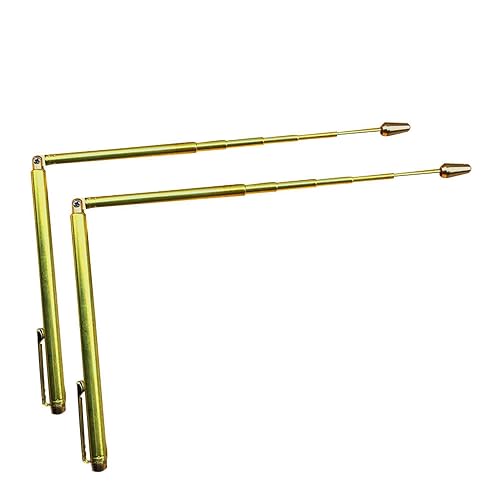 Downsing Copper Dowsing Rod,Dowsing Rods Durable Brass Tools Water Detector ...