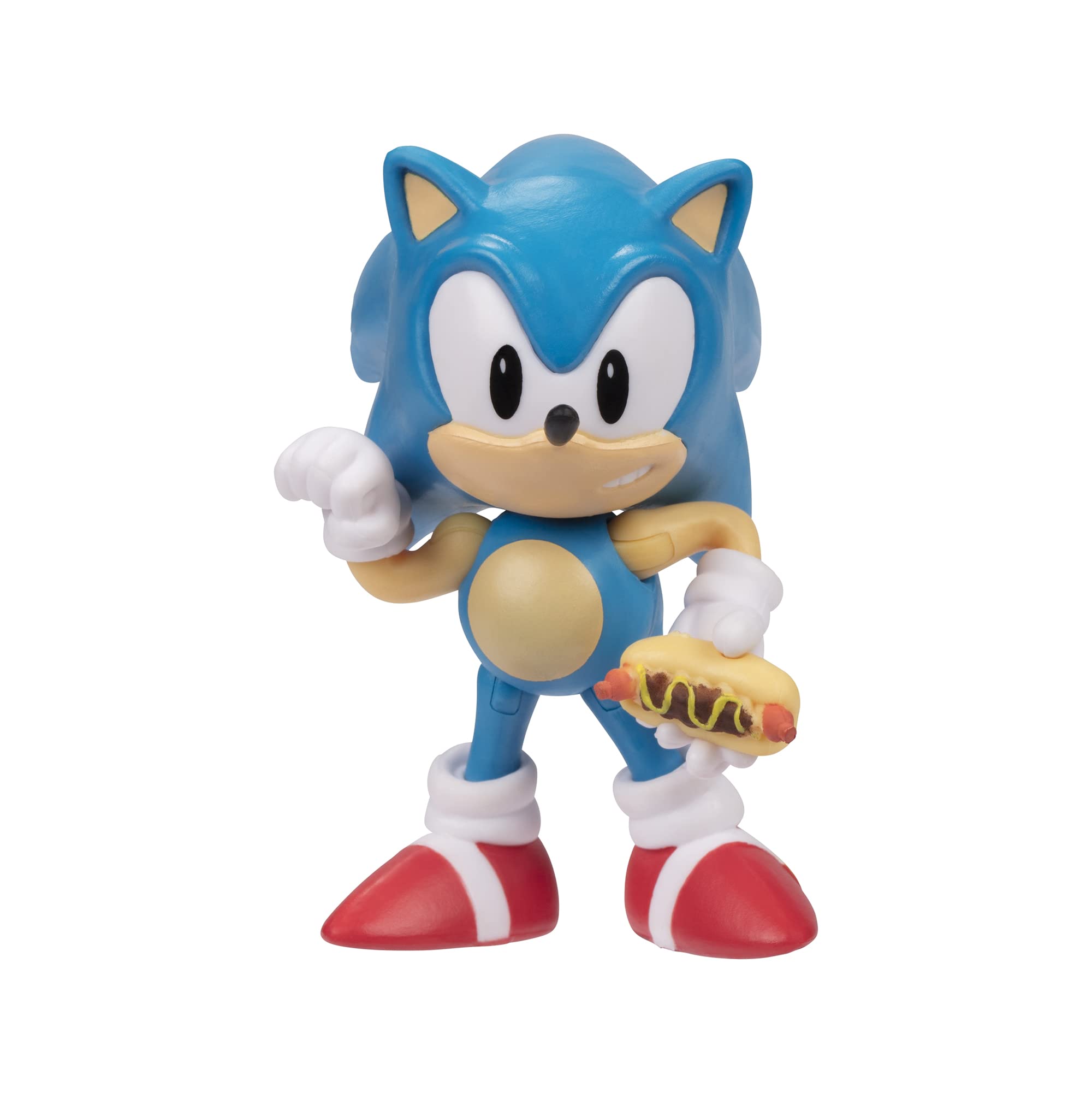 Sonic The Hedgehog 2.5 Inch Figure | Classic Sonic w/ Hot Dog