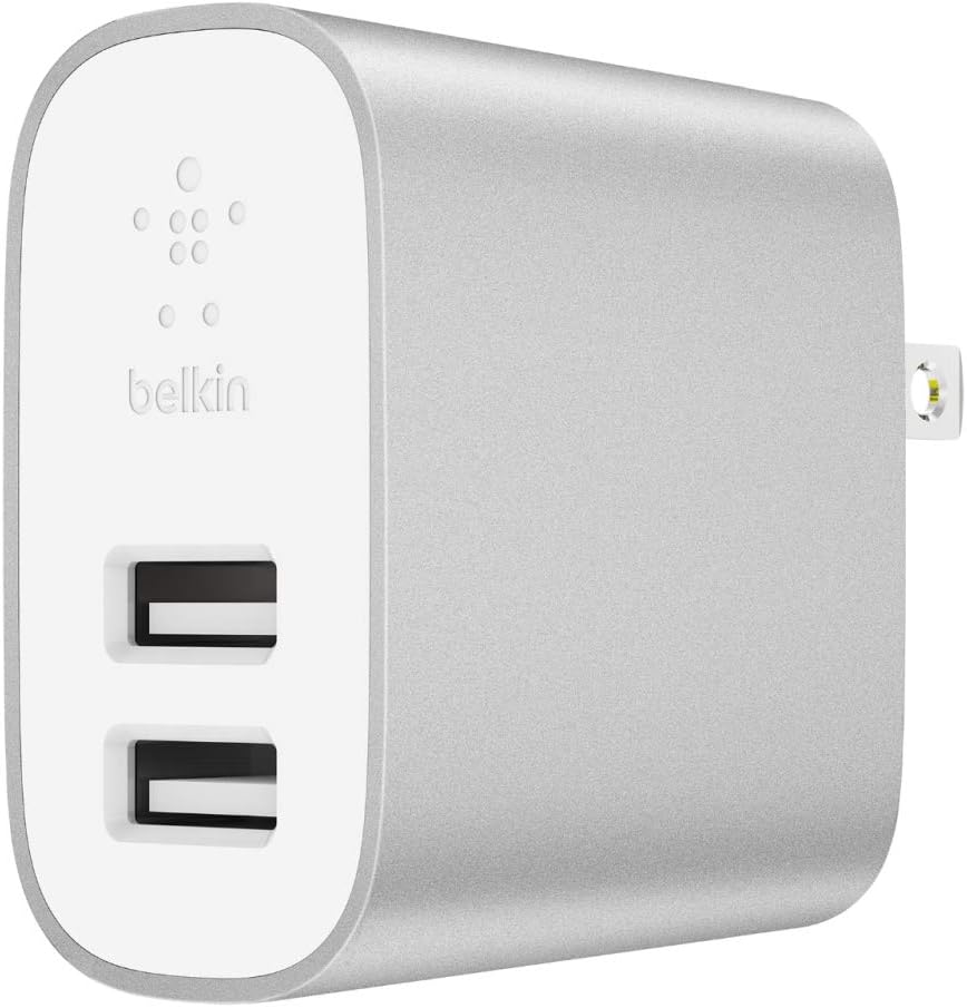 Belkin Boost Charge 2 Port Wall Charger 24w Multi Usb Charger For Iphone 11 11 Pro 11 Pro Max Xs Xs Max Xr Samsung Galaxy S9 S9 Note9 Lg