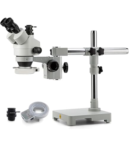 Vision Scientific VMS0007-T Wide-Field Stereo Zoom Trinocular Microscope 並行輸入品